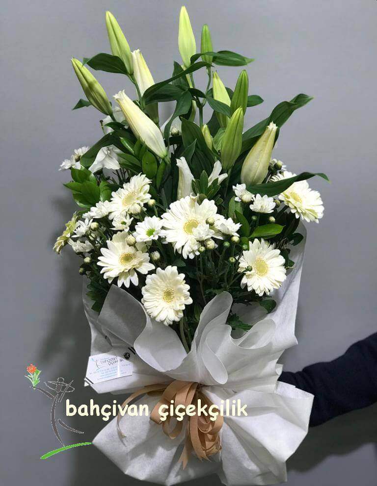 Lilyum Gerbera Buketi 